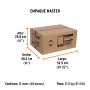 Pintura en aerosol alta temp. bote esbelto, negro, 400 ml