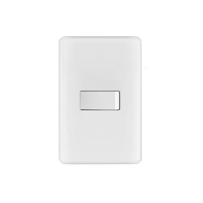 Placa armada con 1 interruptor sencillo, VOLTECK BASIC