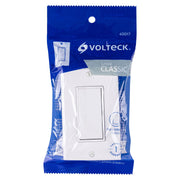 Placa armada con interruptor sencillo Classic, VOLTECK