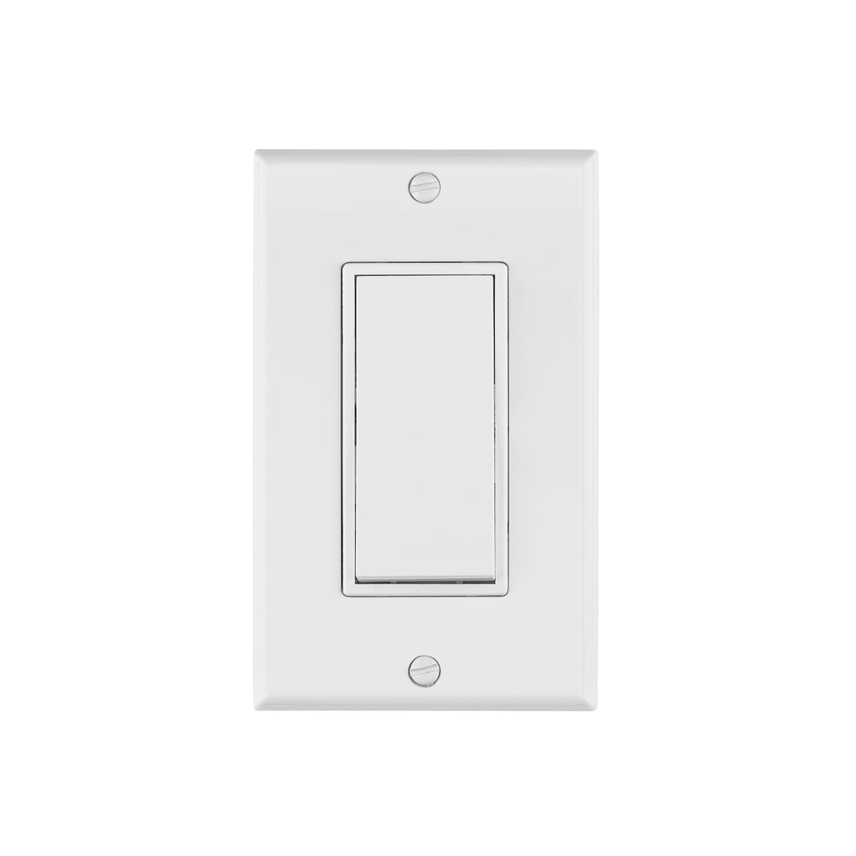 Placa armada con interruptor de tres vías, línea Classic