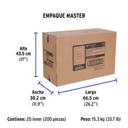 Placa armada 3 interruptores, marfil, VOLTECK