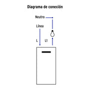 Placa armada acero inox 3 interruptores 1 módulo, Lisboa