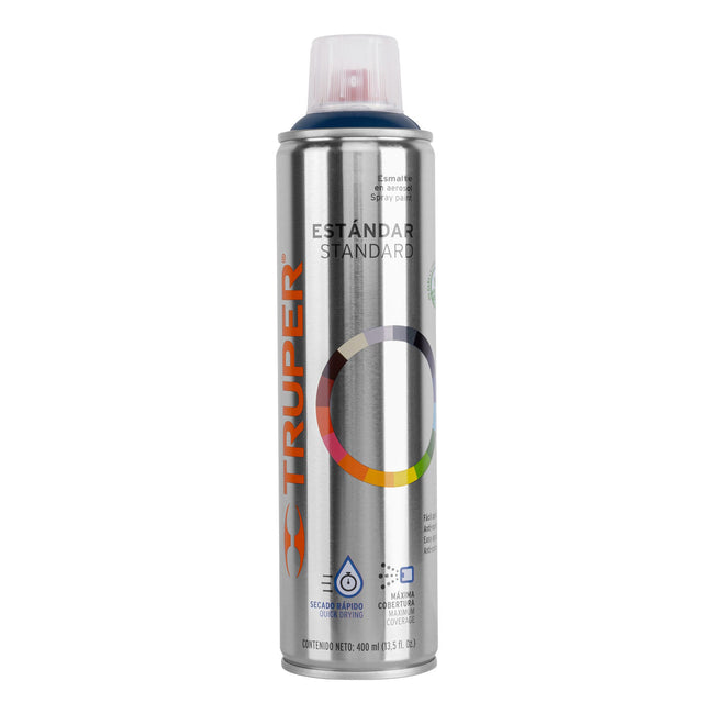Pintura en aerosol, azul ultramar, bote esbelto, 400 ml