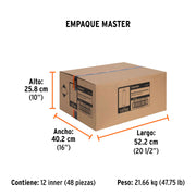 Pintura en aerosol, gris acero, bote esbelto, 400 ml