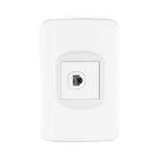 Placa armada 1 toma para teléfono 1.5 módulos, Toledo