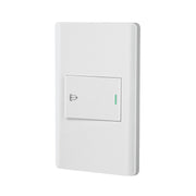 Placa armada blanca 1 interruptor de timbre 1.5 mód, Lisboa
