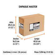 Respaldo de 5' hook and loop para PULA-6A, TRUPER