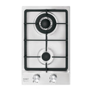 Parrilla gas empotrable 30cm, 2 quem, acero inox, RIVIERA