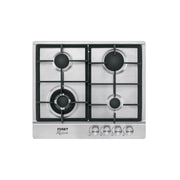 Parrilla gas empotrable 60cm, 4 quem, acero inox, RIVIERA