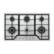 Parrilla gas empotrable 90cm, 6 quem, acero inox, RIVIERA