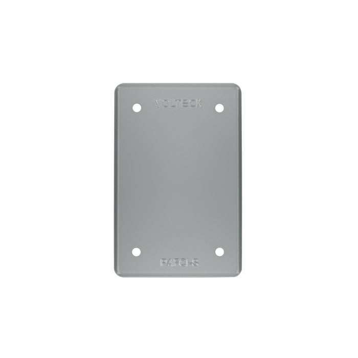 Placa tipo FS ciega, de sobreponer, VOLTECK