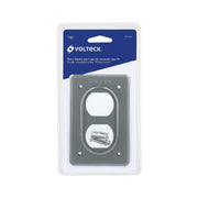 Placa tipo FS, doble, de sobreponer, VOLTECK