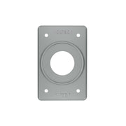 Placa para intemperie tipo FS, sencilla, de sobreponer