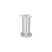 Pata para sofá y mueble, cromo, 120 mm altura, HERMEX