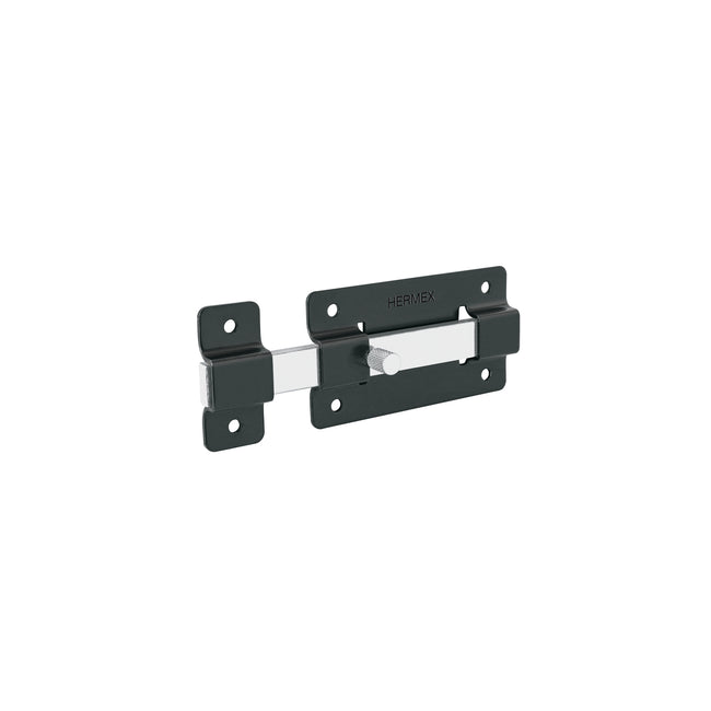 Pasador de barra plana 4', negro, HERMEX