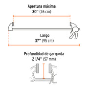 Prensa con ajuste rápido 30'