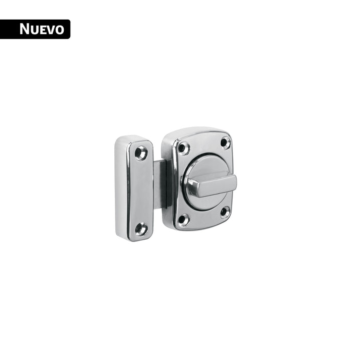 Pasador de sobreponer, modelo 31, cromo, HERMEX