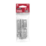 Pasador de barril de acero cromo 3', HERMEX