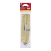 Pasador de barril de acero latón 6', HERMEX