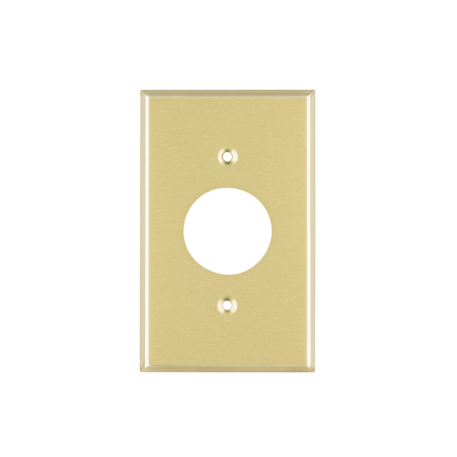 Placa para contacto redondo, de aluminio, línea Standard