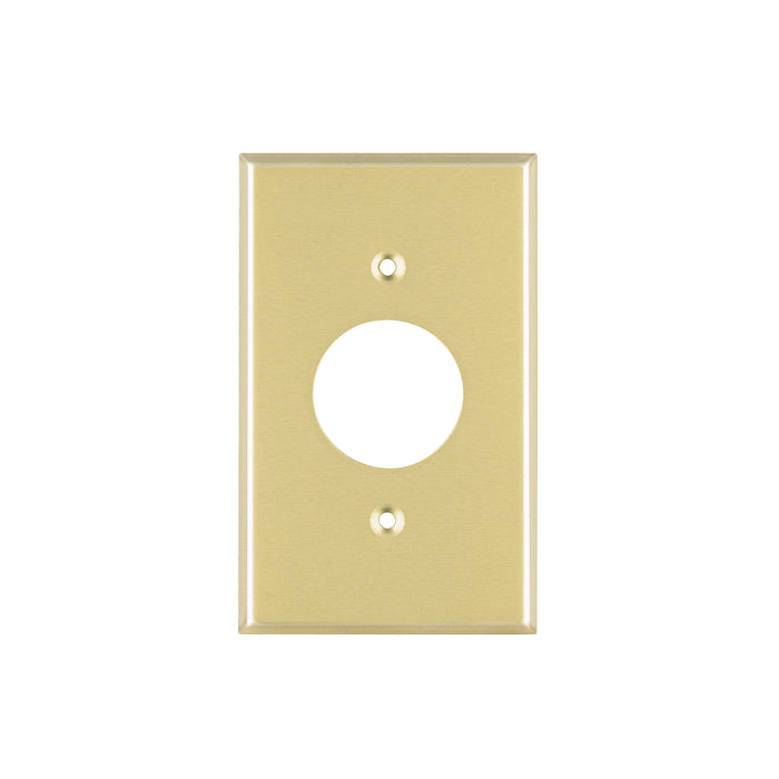 Placa para contacto redondo, de aluminio, línea Standard