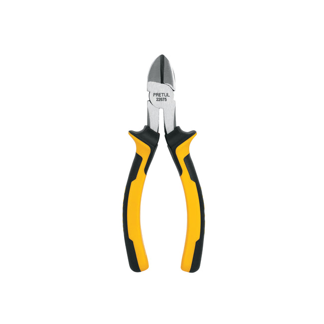 Pinza de corte diagonal 6' mango Comfort Grip, PRETUL