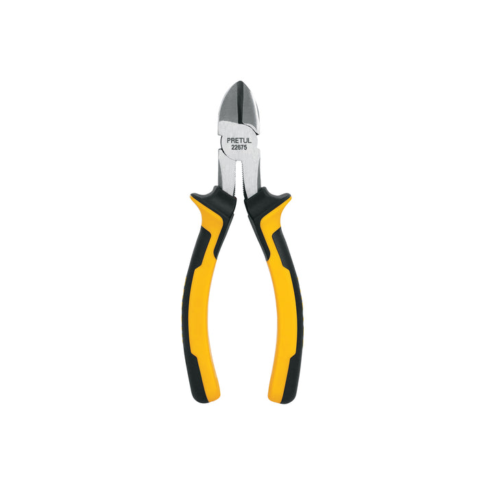 Pinza de corte diagonal 6' mango Comfort Grip, PRETUL