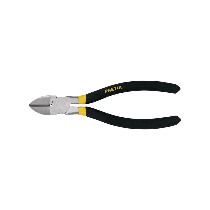 Pinza de corte diagonal 7' mango de PVC, PRETUL