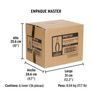 Pinza de corte diagonal 7' mango de PVC, PRETUL