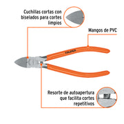 Pinza de corte al ras 6' mango de PVC, TRUPER