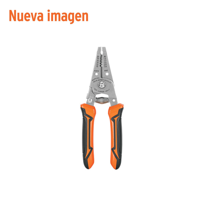 Pinza 6' pela cables, 20 a 10 AWG, TRUPER