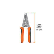Pinza 6' pela cables, 30 a 20 AWG, TRUPER