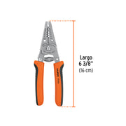 Pinza 6' pela cables, 26 a 16 AWG, TRUPER