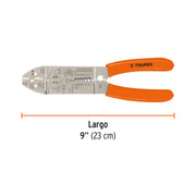 Pinza 9' pela cables, 26 a 10 AWG, TRUPER