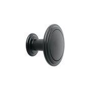 Perilla estilo 'Moderno' acabado negro, HERMEX