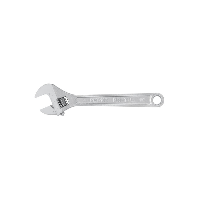 Llave ajustable (perico) 10' cromada, PRETUL