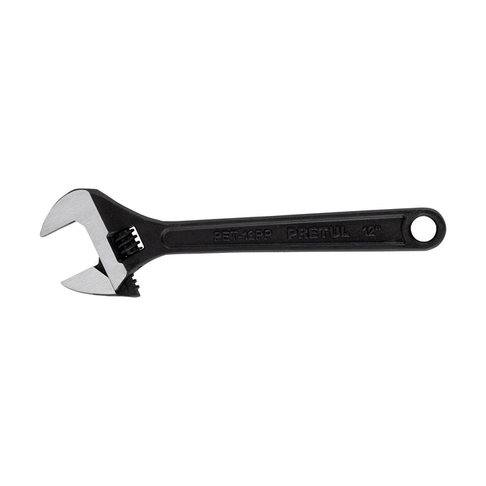Llave ajustable (perico) 12' pavonada, PRETUL