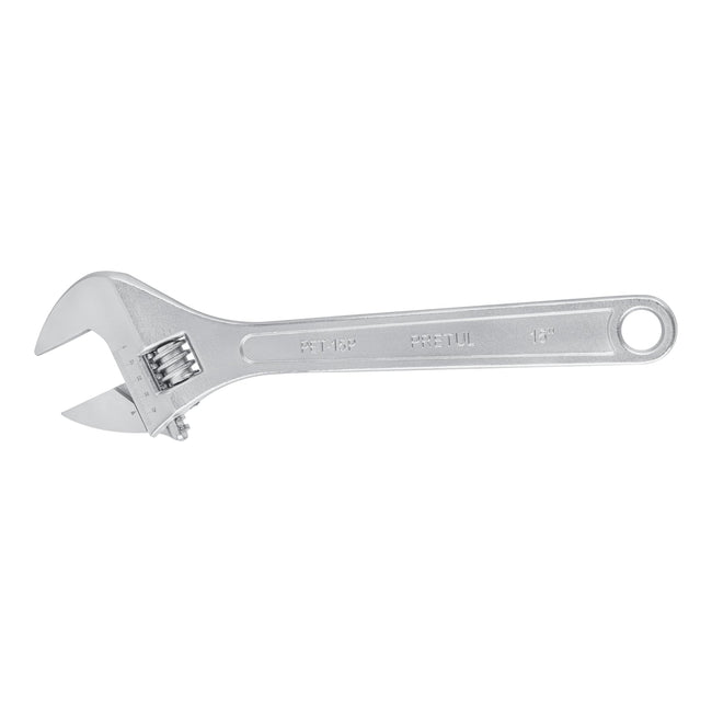 Llave ajustable (perico) 15' cromada, PRETUL