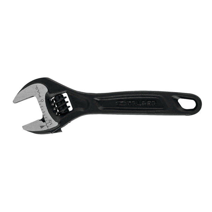 Llave ajustable (perico) 4' profesional pavonada, EXPERT