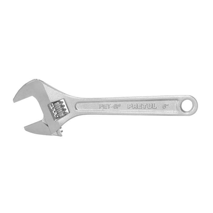 Llave ajustable (perico) 6' cromada, PRETUL