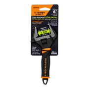 Llave ajustable (perico) 6' boca ancha Comfort Grip, EXPERT