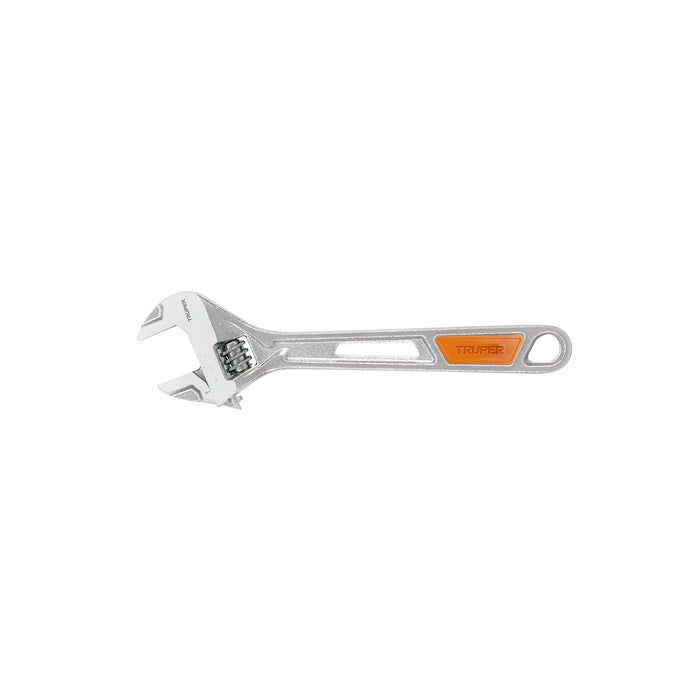 Llave ajustable (perico) 8' cromada, TRUPER