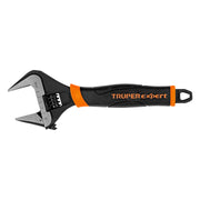 Llave ajustable (perico) 8' boca ancha Comfort Grip, EXPERT