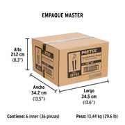 Pinza de extensión 10' mango de PVC, PRETUL
