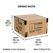 Pinza de extensión 12' mango de PVC, PRETUL