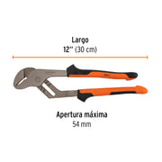 Pinzas de extensión 12' mango Comfort Grip, TRUPER EXPERT