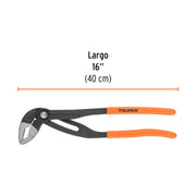 Pinza de extensión 16', mango de PVC, TRUPER