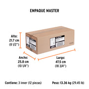 Pigmento negro para cemento, 1 kg, TRUPER