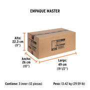 Pigmento amarillo óxido para cemento, 1 kg, TRUPER