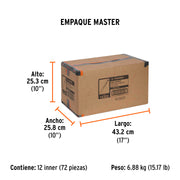 Imán extensible de acero inoxidable, 3.6 kg, TRUPER